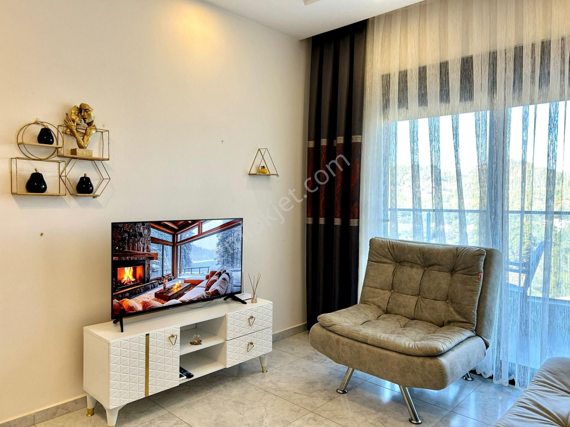 Alanya Avsallar’da Deniz Manzaralı, Full Yeni Eşyalı 1+1 Daire - Görsel 7