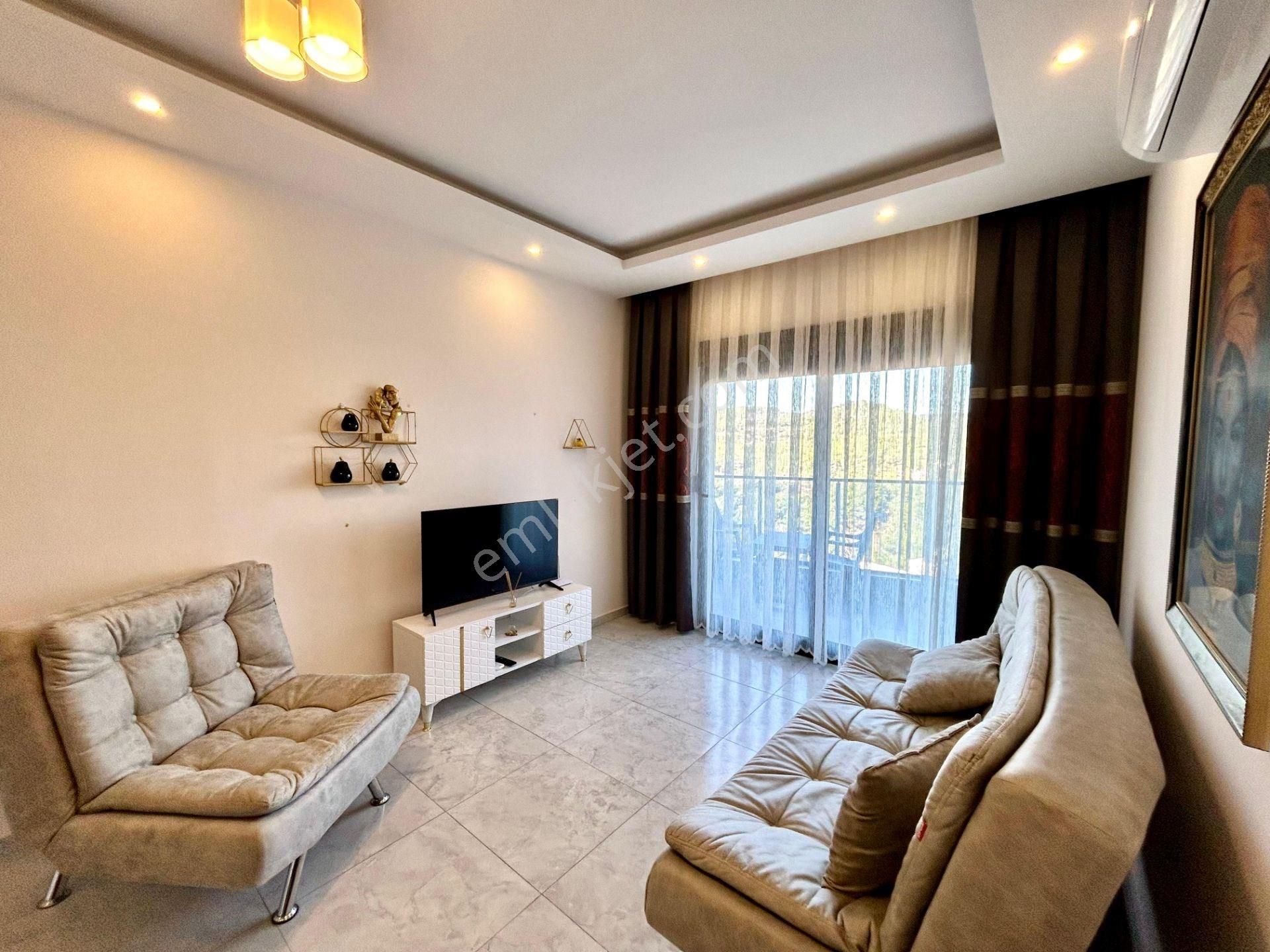 Alanya Avsallar’da Deniz Manzaralı, Full Yeni Eşyalı 1+1 Daire - Görsel 4