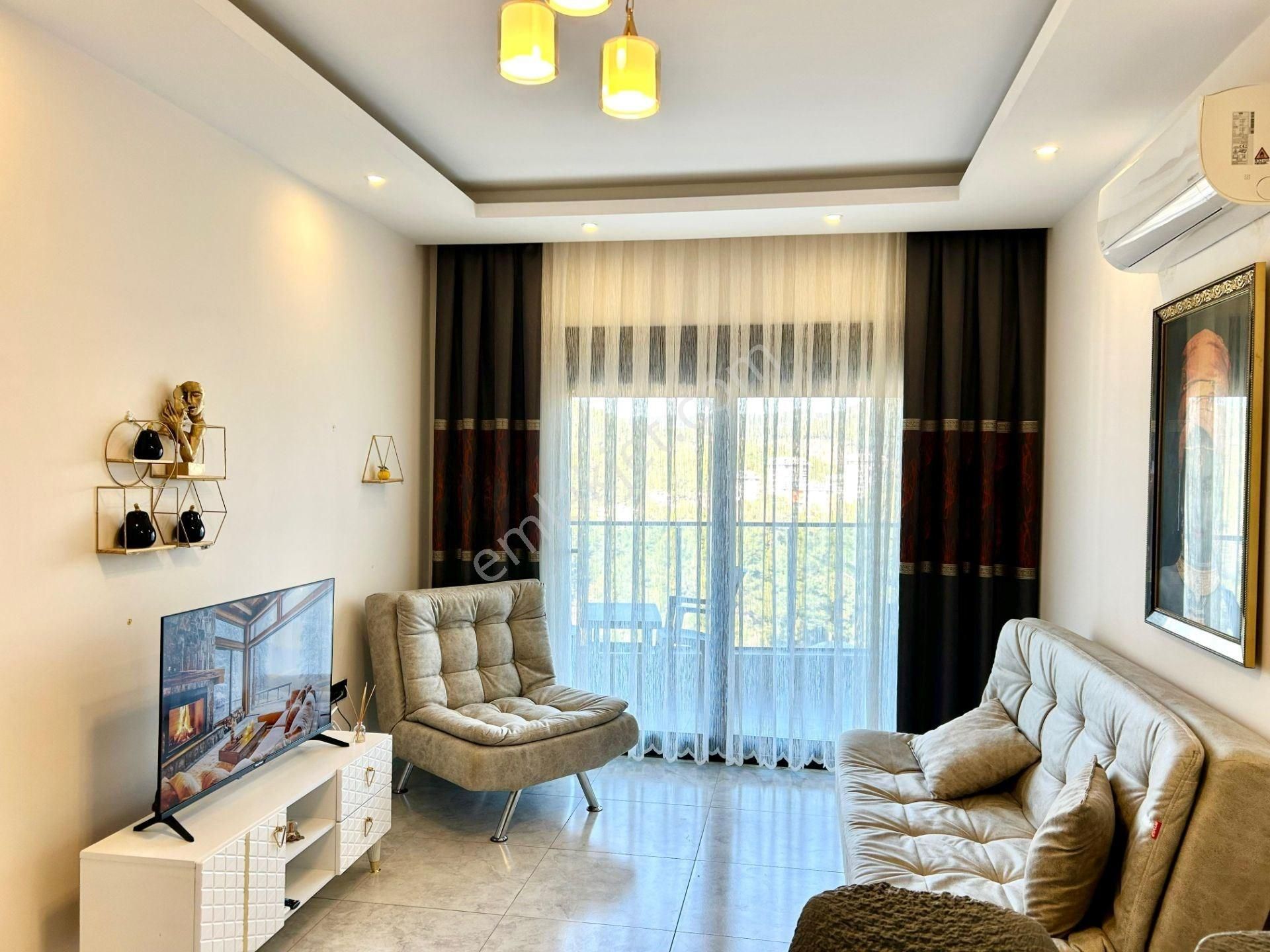 Alanya Avsallar’da Deniz Manzaralı, Full Yeni Eşyalı 1+1 Daire - Görsel 9