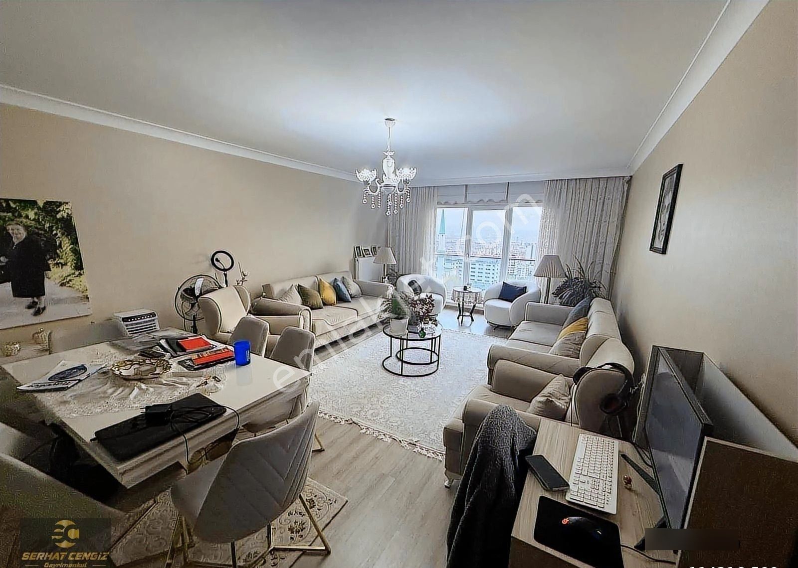 Ankara Manzaralı Full + Full Satılık 3+1 Site İçerisinde - Görsel 35