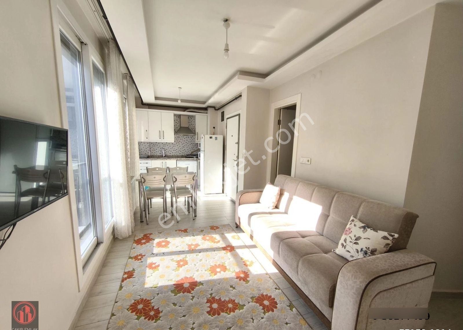 Balçovada Metro Yakını Yeni Binada Eşyalı D.gazlı A.kat Kiralık 1+1 Daire - Görsel 10