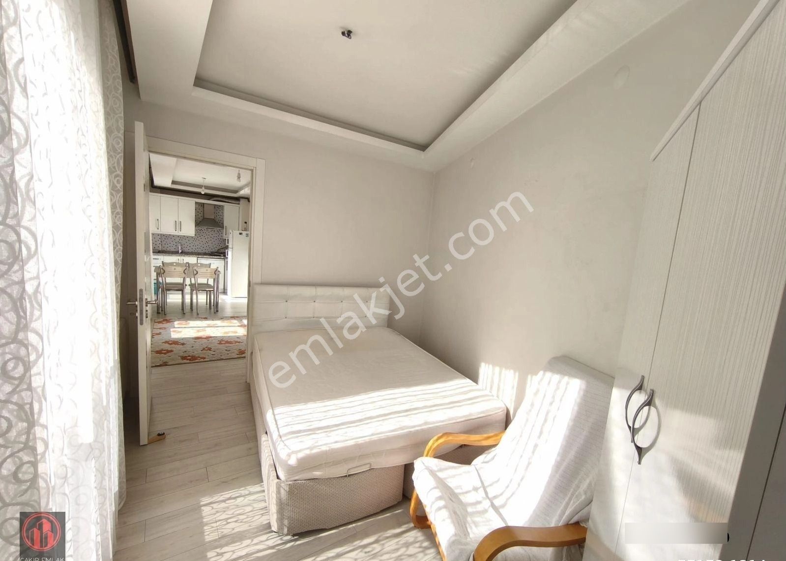 Balçovada Metro Yakını Yeni Binada Eşyalı D.gazlı A.kat Kiralık 1+1 Daire - Görsel 16