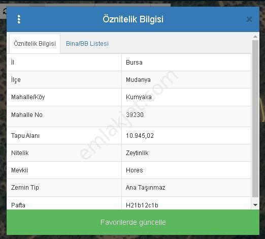 Fırsat Arazi Mudanya, Kumyaka'da Kadastro Yoluna Cephe - Görsel 2