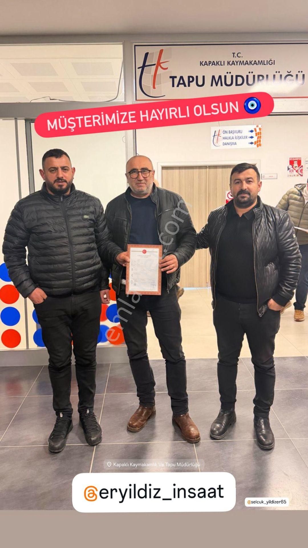 **eryıldız İnşaat'tan**acill İskanlı Kombili Üçlü Ankastre Setli Lüks 2+1 - Görsel 25