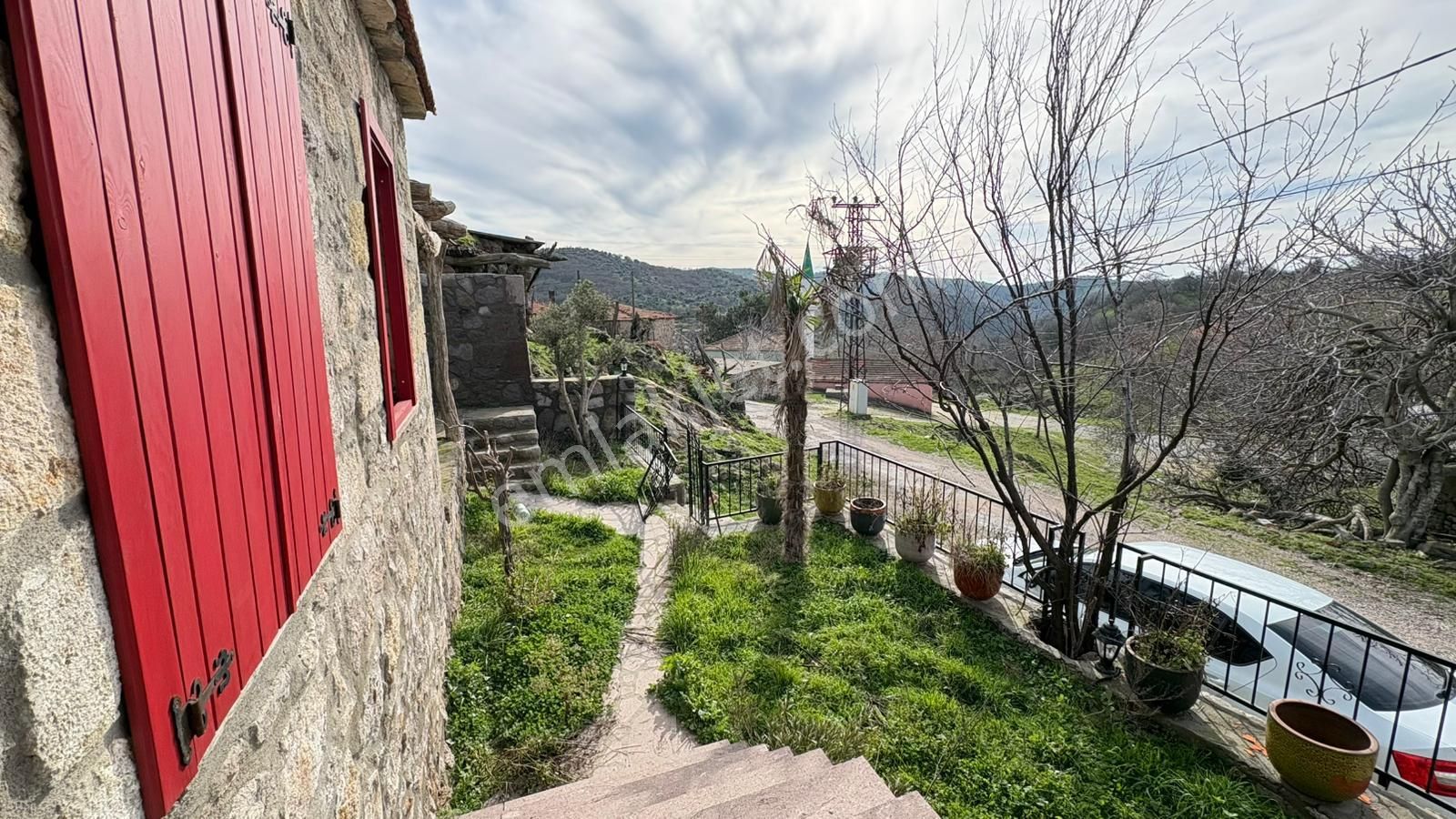 Çanakkale Ayvacık Ahmetler'de Müstakil Taş Ev - Görsel 18