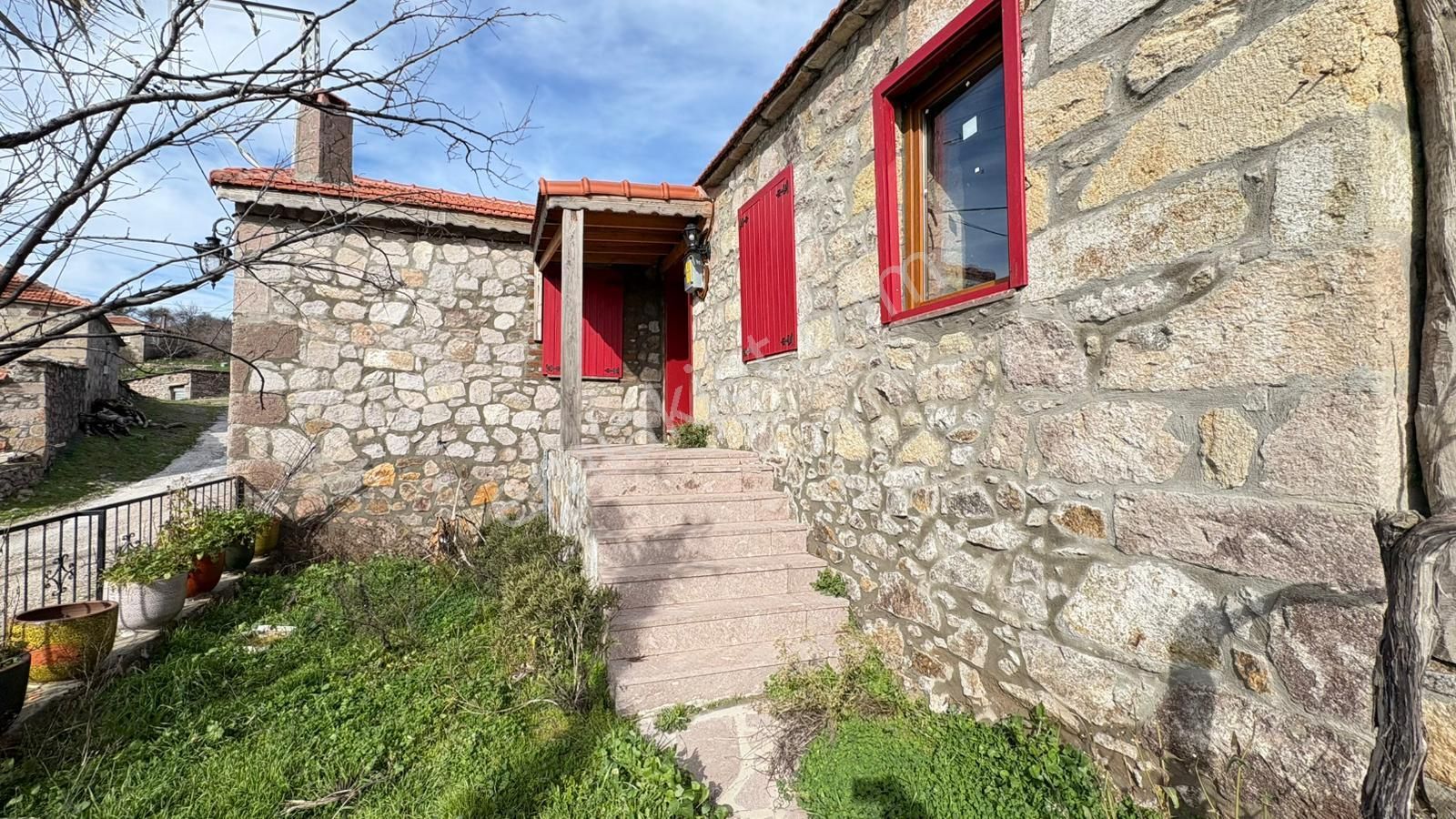 Çanakkale Ayvacık Ahmetler'de Müstakil Taş Ev - Görsel 21