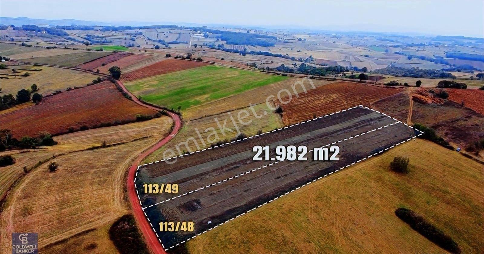 İzmit Akmeşe Satılık 21.982 M2 Resmi Yola Cephe Değerli Arazi - Görsel 2