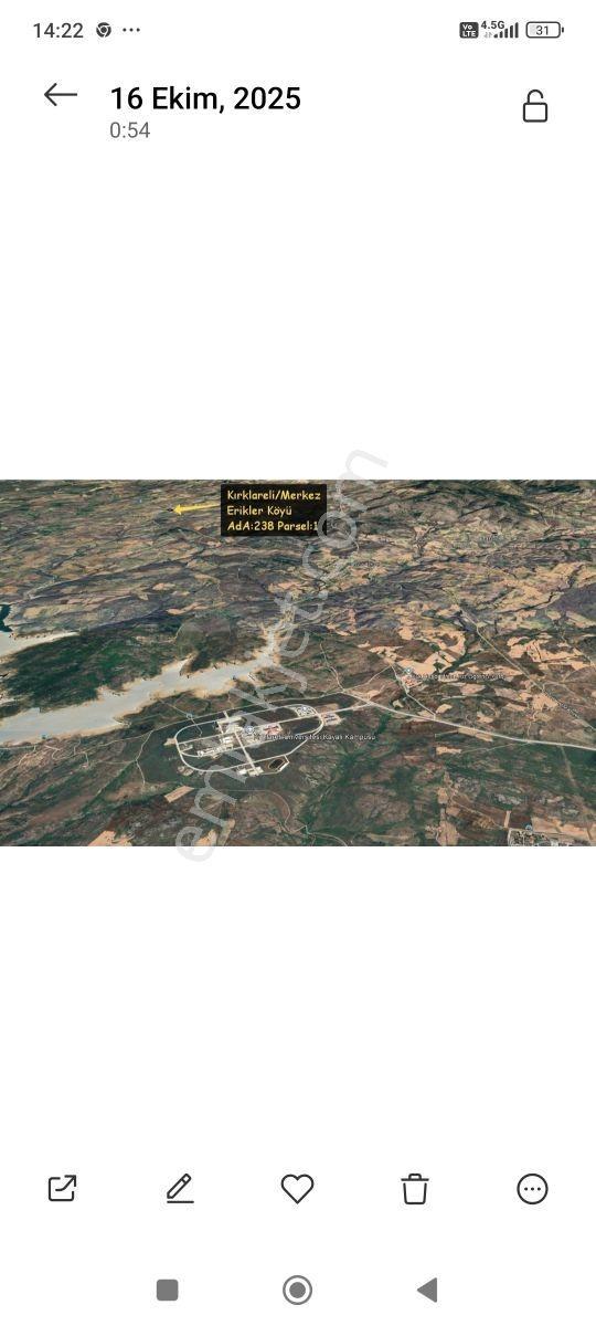 Emlakyap Tan Merkez Erikler Köyünde Satılık Arsa - Görsel 11