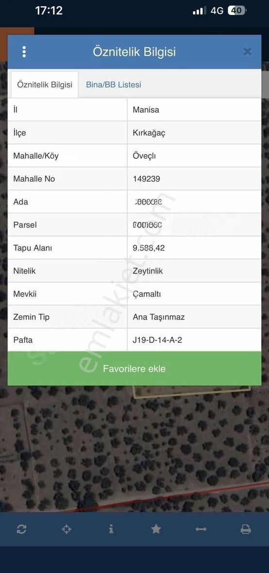 Kırkağaç Öveçlide Satılık 9.5 Dönüm Zeytinlik - Görsel 2