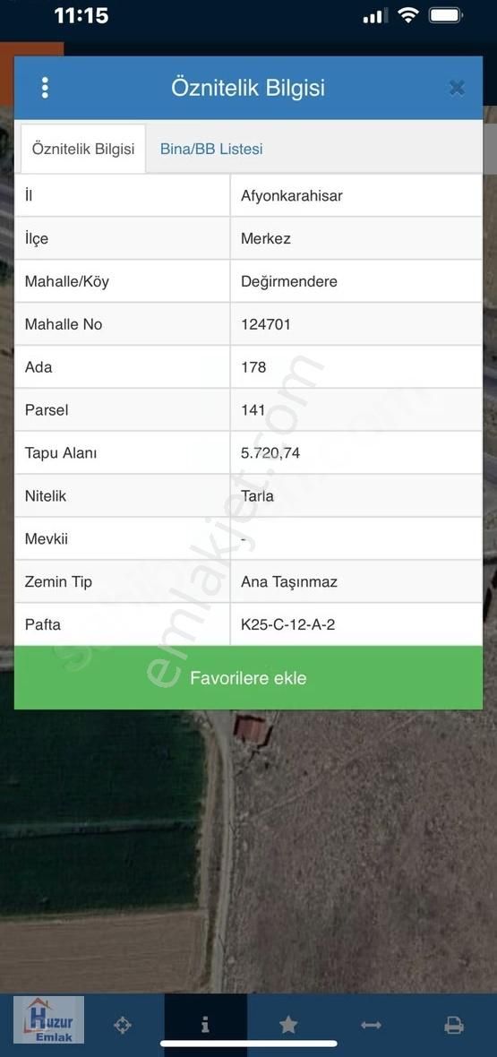 Afyon-konya Yolu Üzerinde Satılık Arazi.