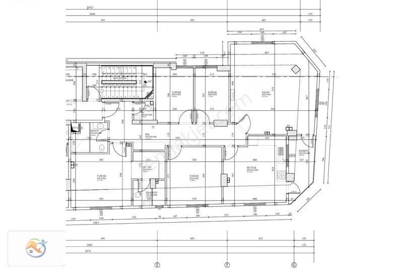 Gökalp'te Cadde Üzeri Köşe Başı İnşaattan Satılık 4+1 Daireler