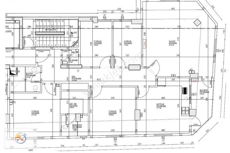 Gökalp'te Cadde Üzeri Köşe Başı İnşaattan Satılık 4+1 Daireler
