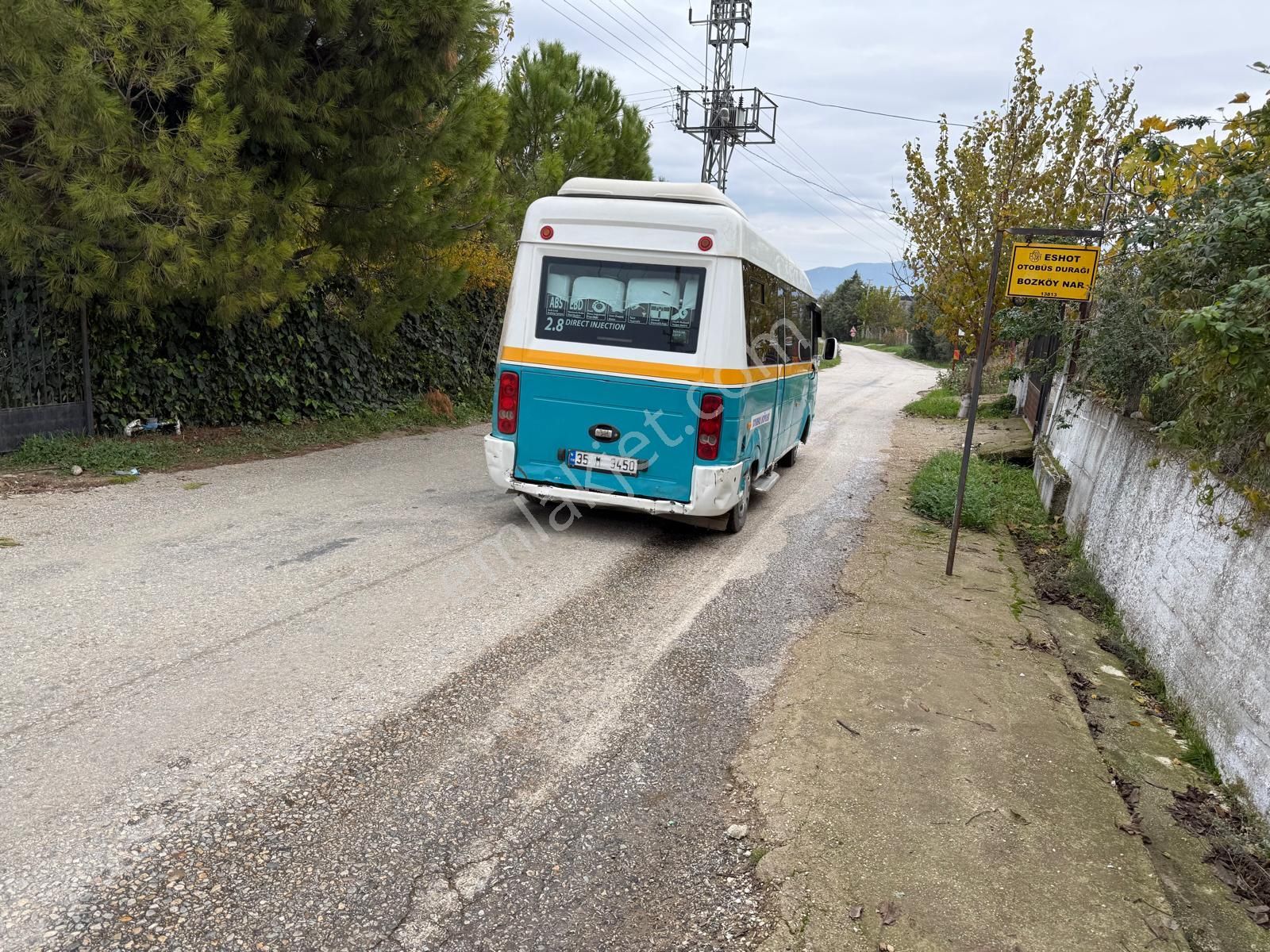 İzmir Torbalı Bozköy'de Köy İçi Asfalt Yola Cepheli 2250m2 Kuyusu Olan Satılık Bağ Bahçe Zeytinlik - Görsel 7