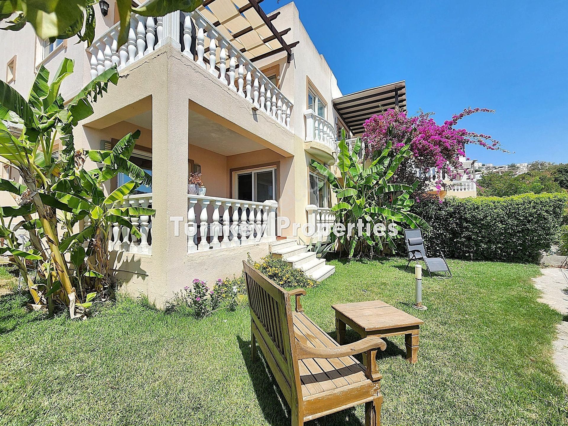 Adabükü Satılık Bahçe Katı Daire Site İçinde Dört Mevsim Yaşam - Görsel 31