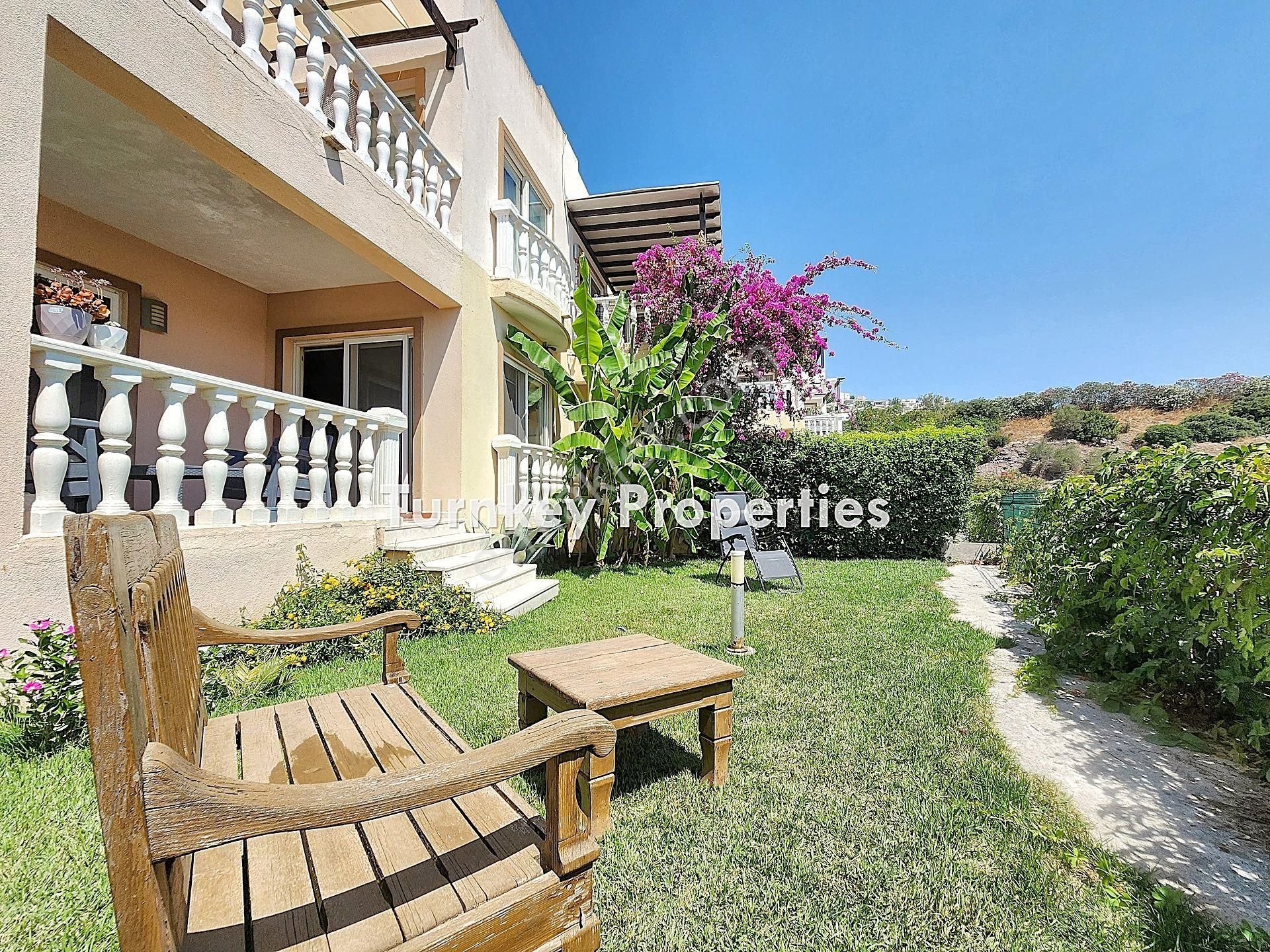 Adabükü Satılık Bahçe Katı Daire Site İçinde Dört Mevsim Yaşam - Görsel 32