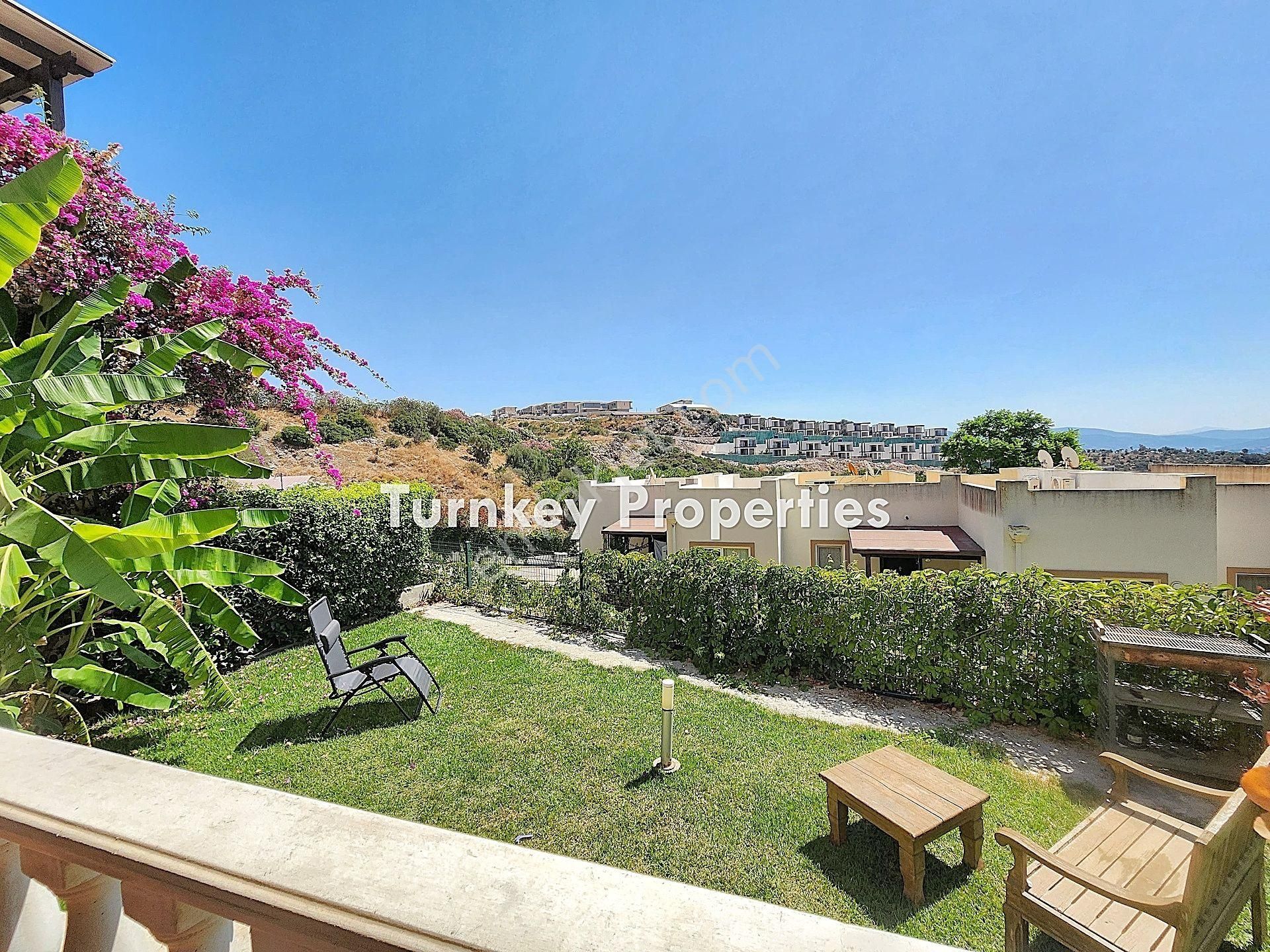 Adabükü Satılık Bahçe Katı Daire Site İçinde Dört Mevsim Yaşam - Görsel 33