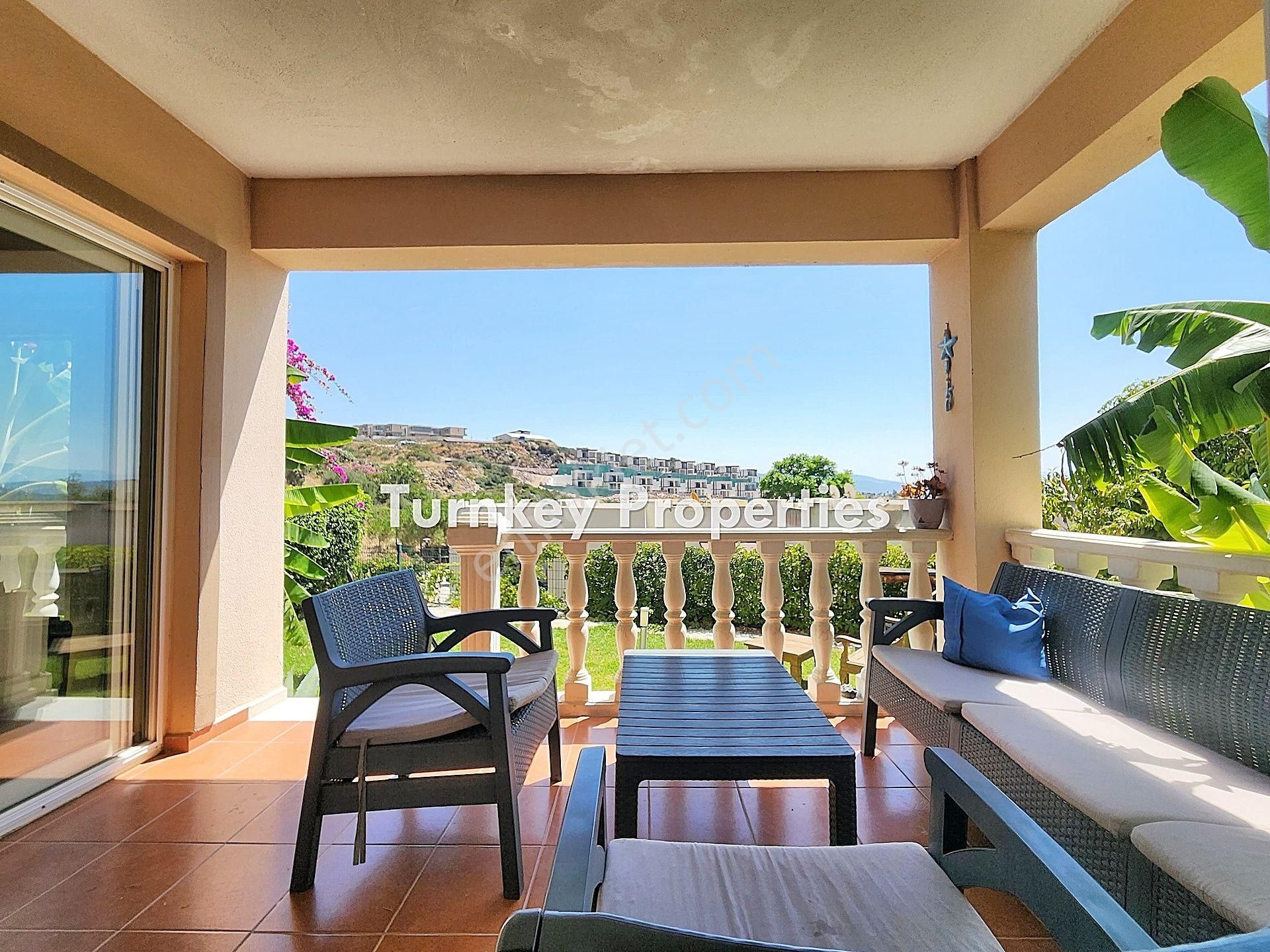 Adabükü Satılık Bahçe Katı Daire Site İçinde Dört Mevsim Yaşam - Görsel 20