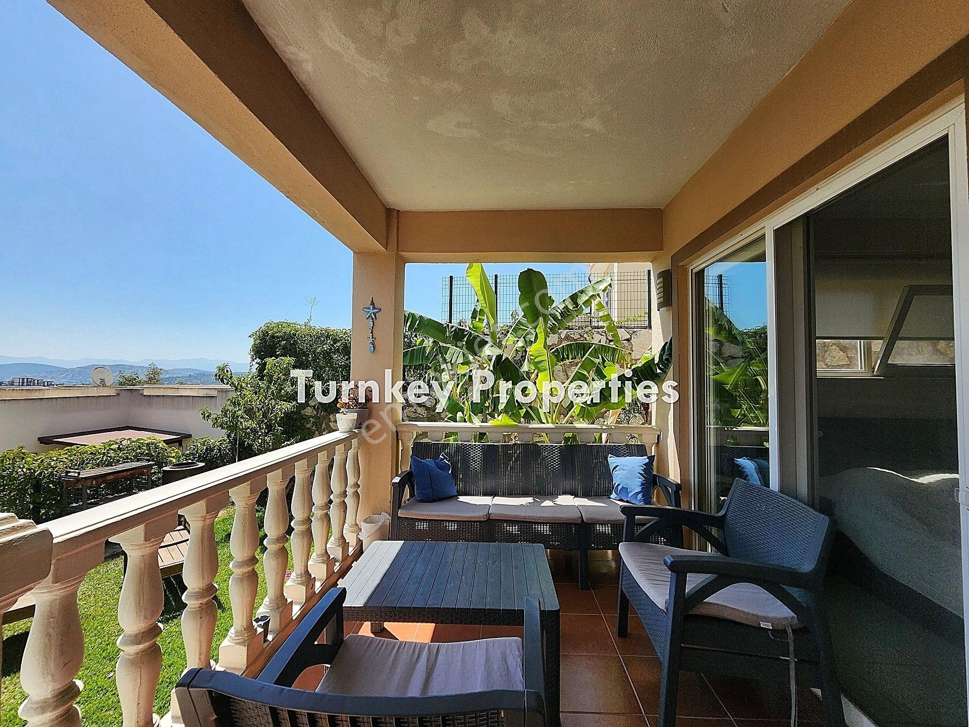 Adabükü Satılık Bahçe Katı Daire Site İçinde Dört Mevsim Yaşam - Görsel 24