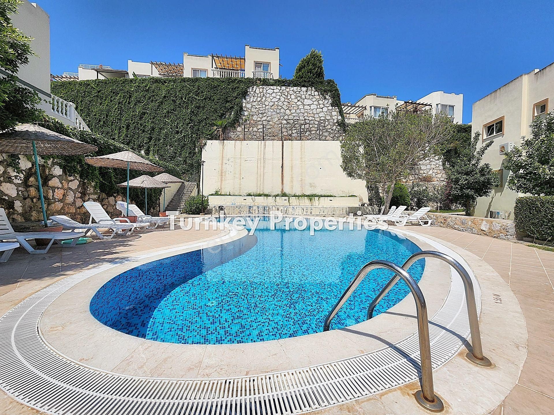 Adabükü Satılık Bahçe Katı Daire Site İçinde Dört Mevsim Yaşam - Görsel 4