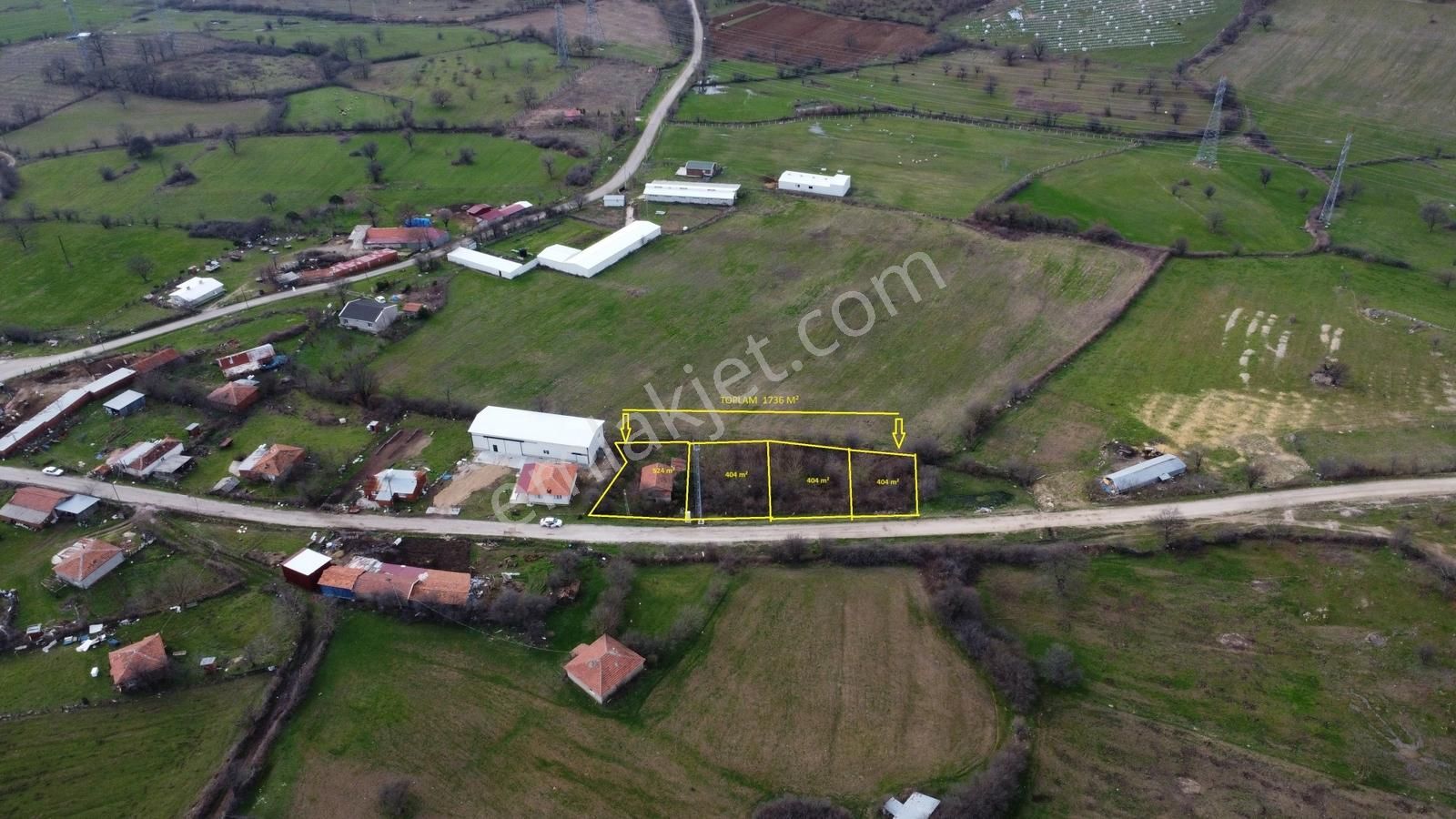 Çanakkale Lapseki Harmancık Satılık İmarlı Arsalar - Görsel 17