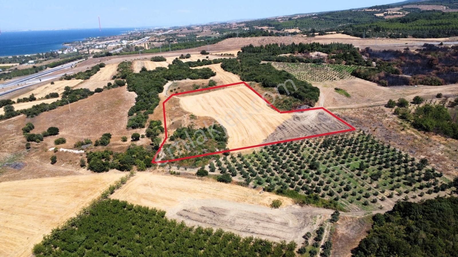 Çanakkale Lapseki Umurbey Satılık Tarla