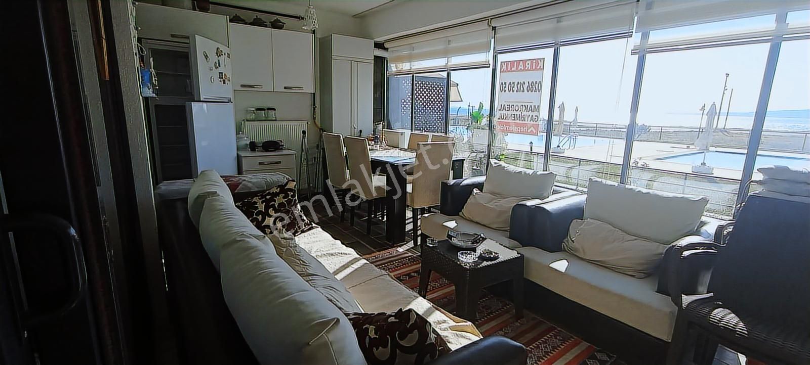 Çanakkale Kepez Sahilde Kiralık 2+1 Bahçeli,havuzlu,eşyalı Daire - Görsel 8