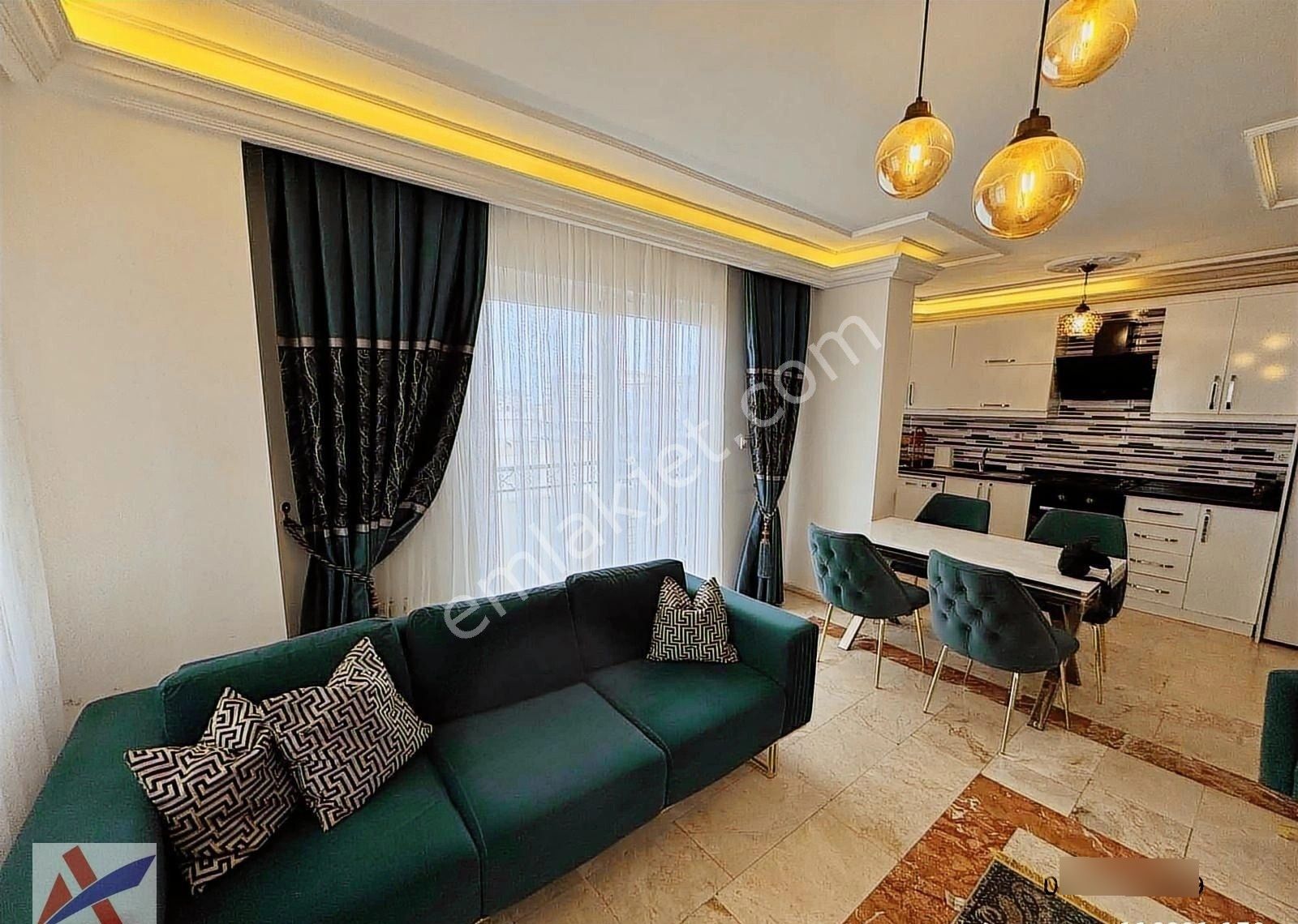 Mahmutlar'da Acil Satılık 3+1 Eşyalı Ayrı Mutfak Denize 100m - Görsel 13