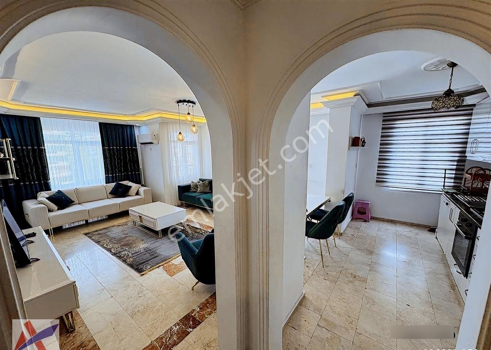 Mahmutlar'da Acil Satılık 3+1 Eşyalı Ayrı Mutfak Denize 100m - Görsel 16