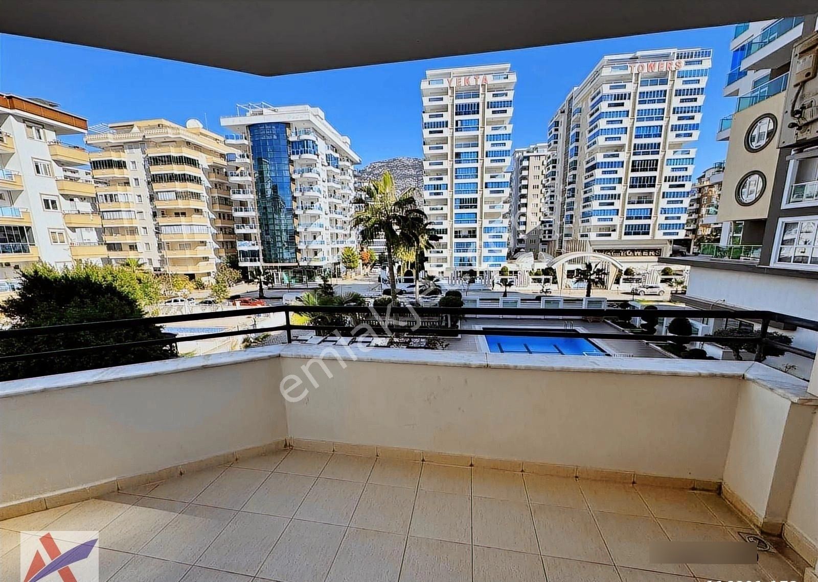 Mahmutlar'da 2+1 Ayrılabilir Mutfak Eşyalı Daire - Görsel 20