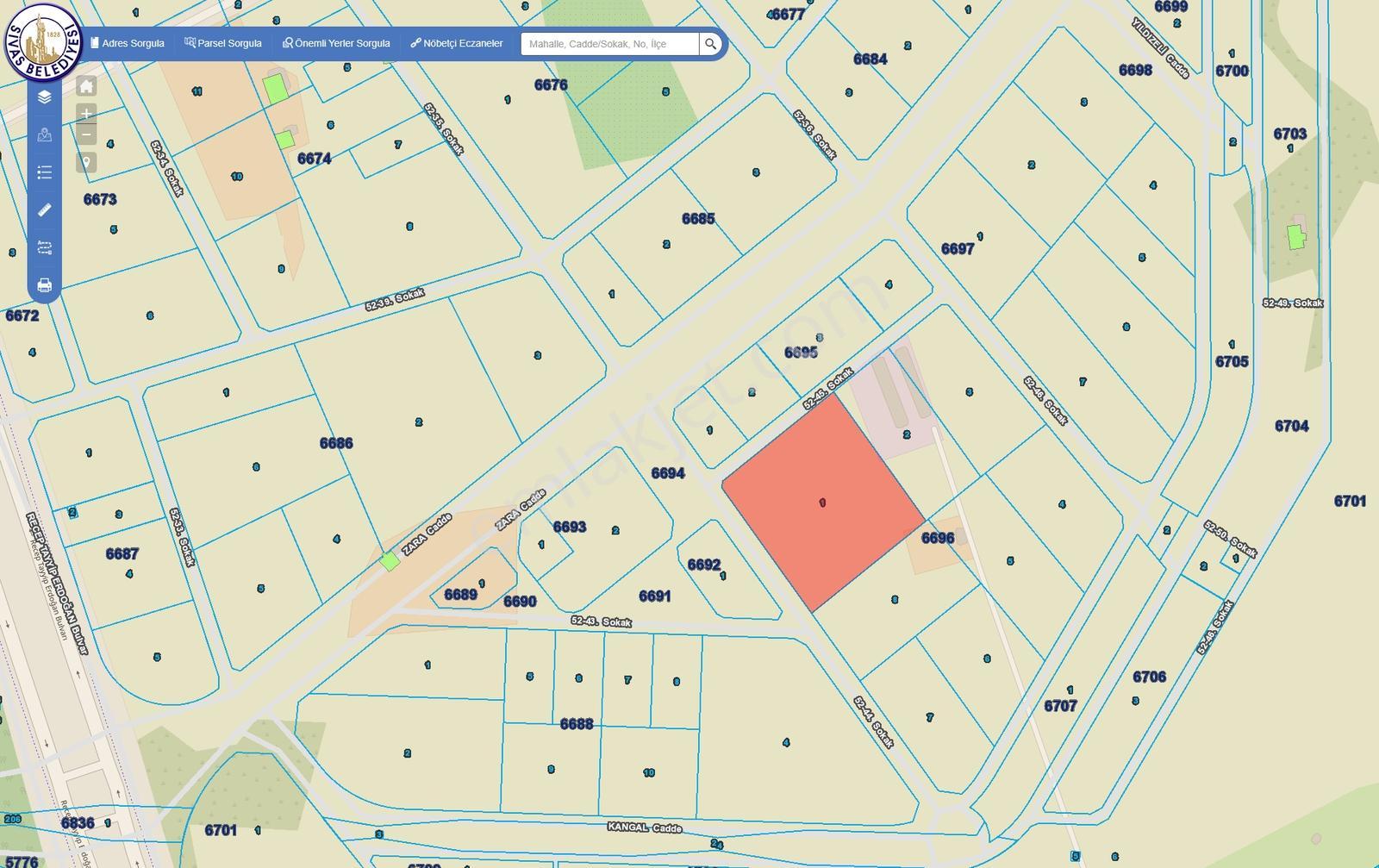 Hedef Emlaktan Rte Bulvar Zara Caddesi Üstü Köşe Parsel 2690 M2 - Görsel 3