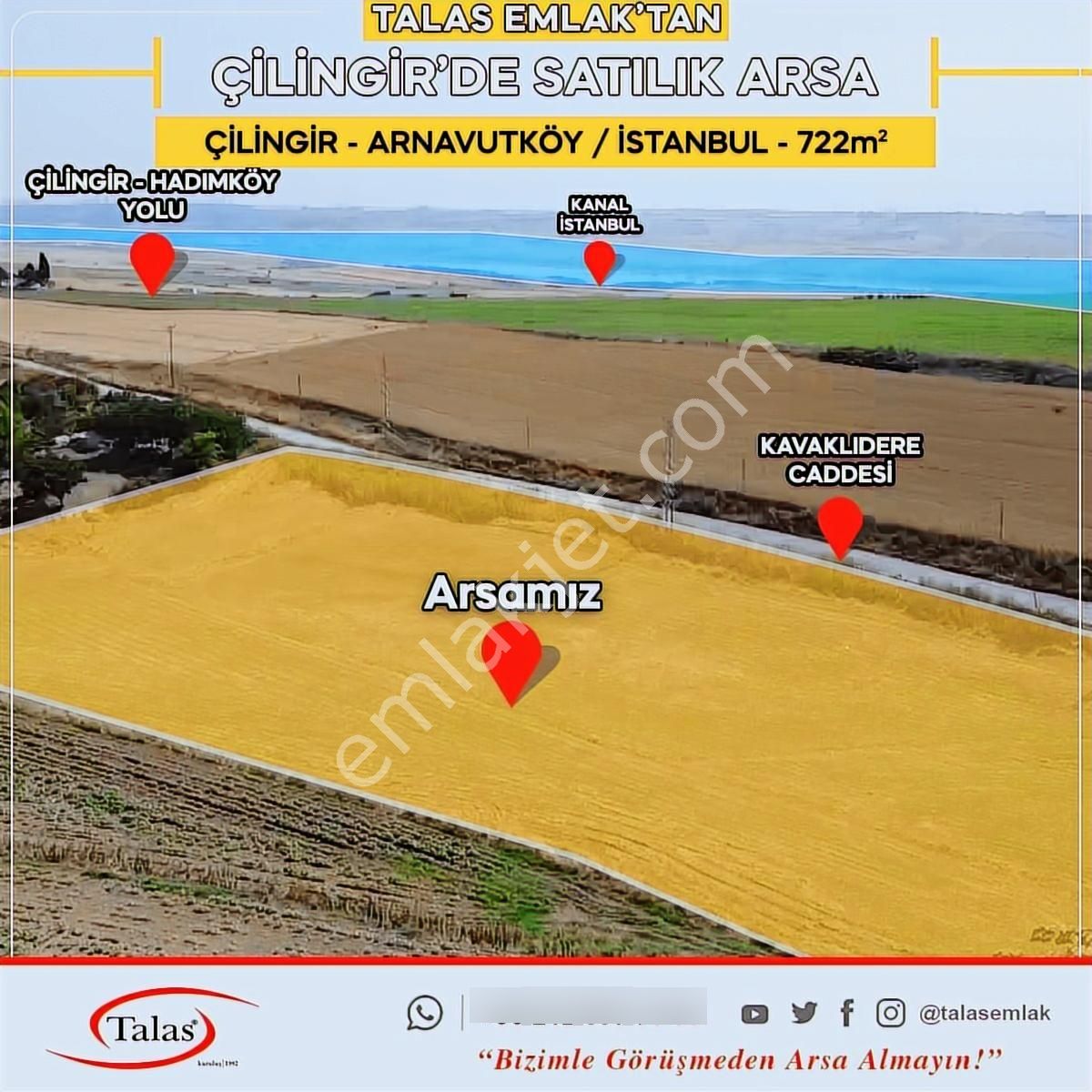 Arnavutköy Çilingir Mah. Asfalt Cepheli 361 M2 Arazi - Görsel 2