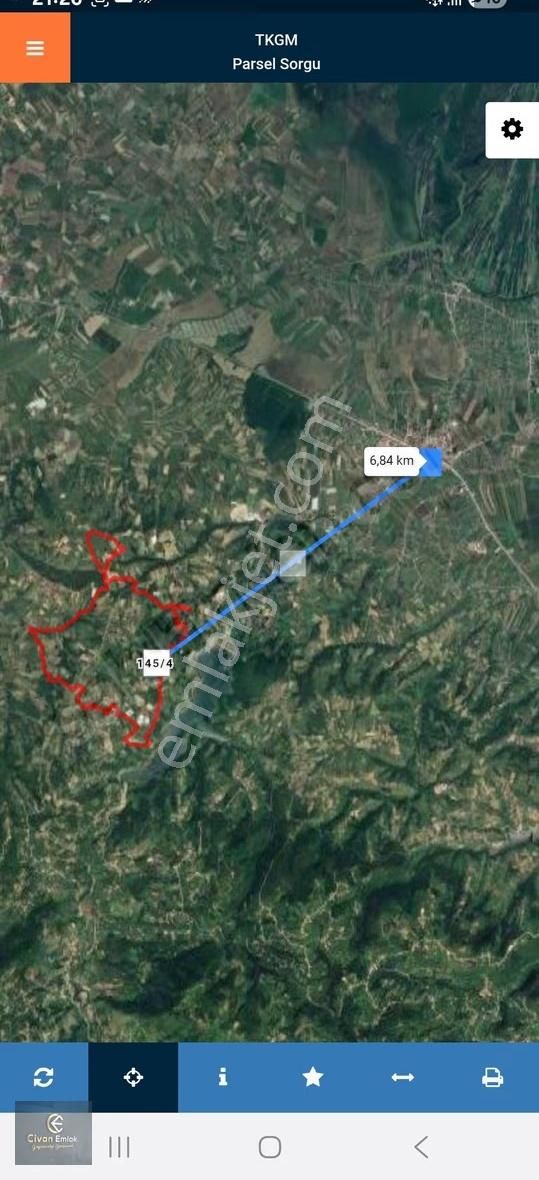 Civandan 19 Mayıs Esentepe Mahallesinde Satılık Tarla - Görsel 2