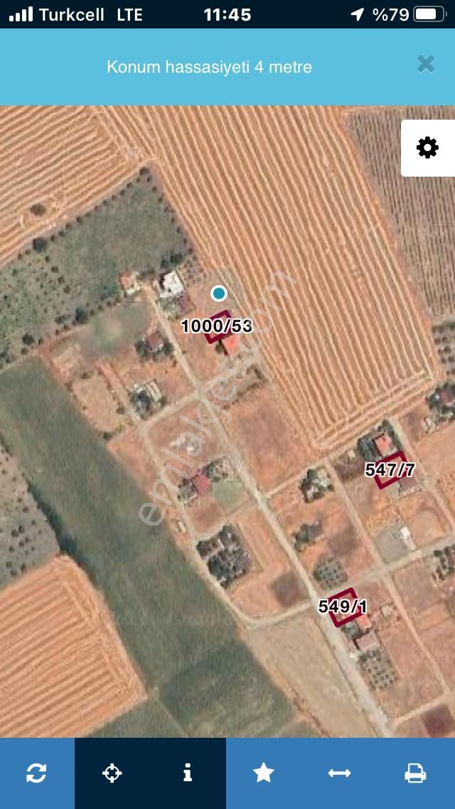 Şarköy De Işık Emlaktan İstiklal Mah De 216 M2 0/25 İmarlı Arsa - Görsel 15