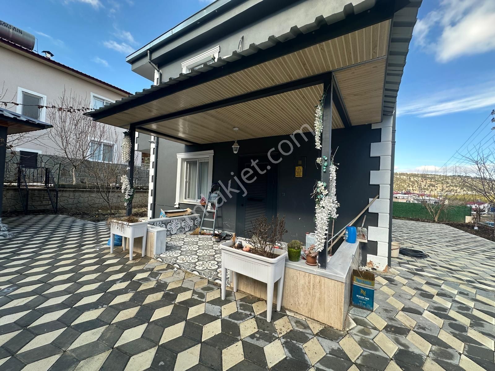 New Formdan Gözne Karatepede Satılık 4+1 Dubleks Eşyalı Villa - Görsel 19