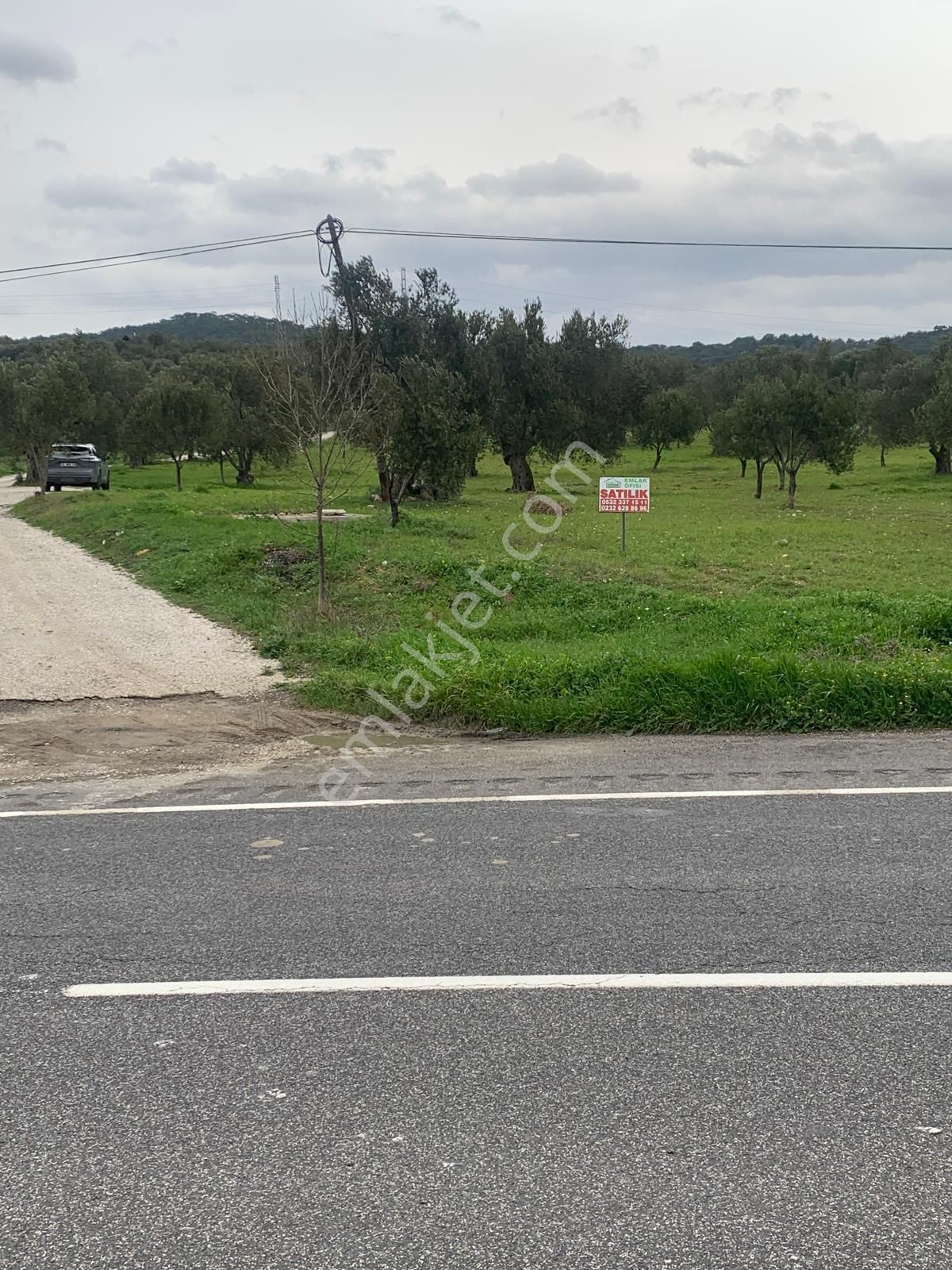 Aşağışakran’da Yola Cepheli, Konut Takasına Uygun Yatırımlık Zeytinlik - Görsel 2