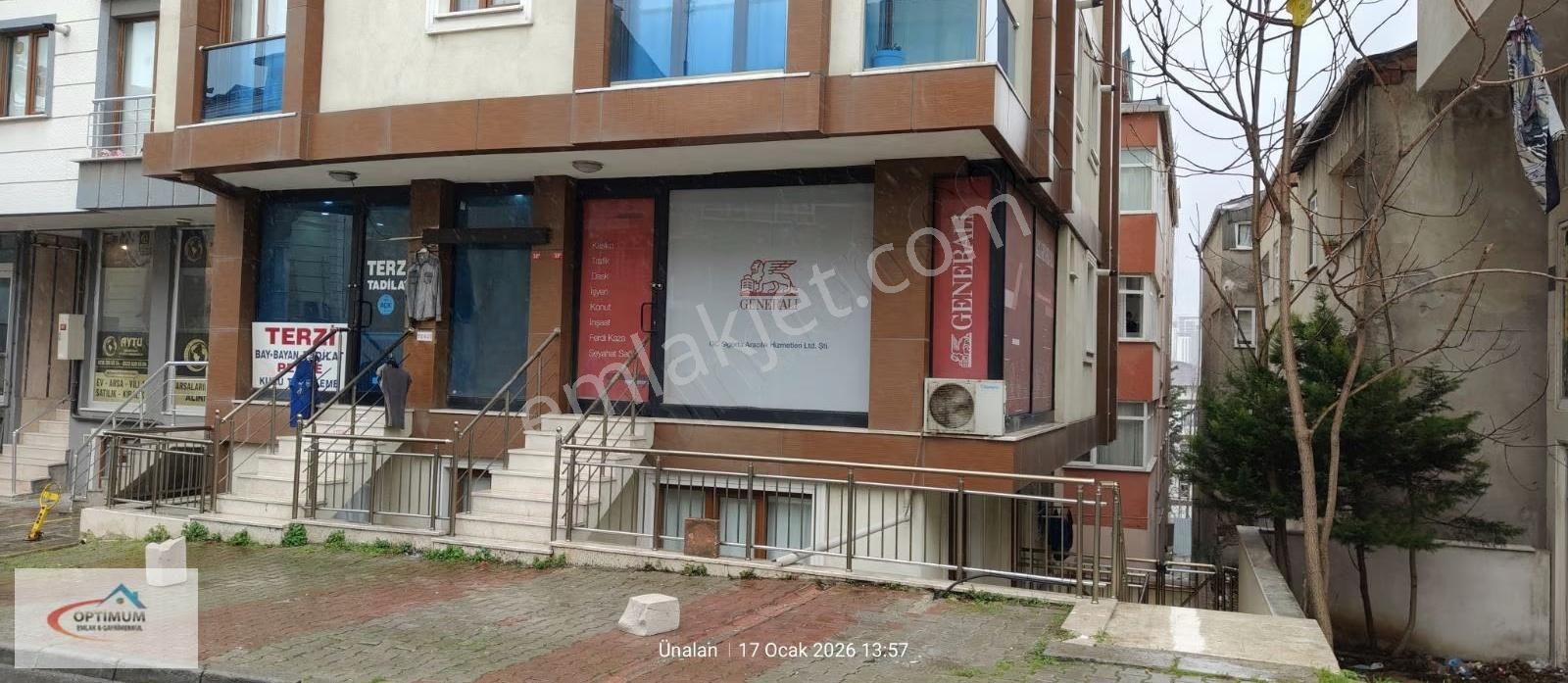Üsküdar Ünalan Kiralık Dükkan Cadde Üzeri Yeni Bina Wc'li