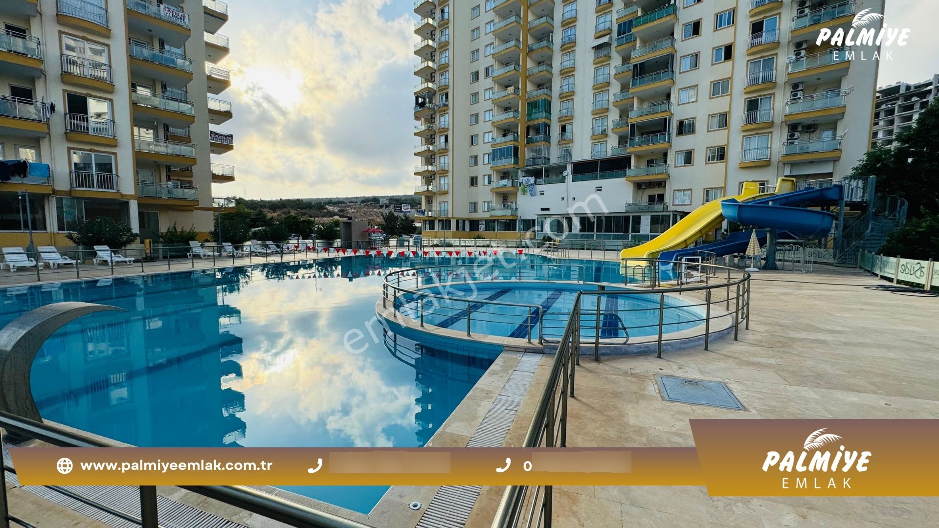 Kızkalesinde Havuzlu Site İçerisinde Eşyalı Satılık 2+1 Daire - Görsel 3