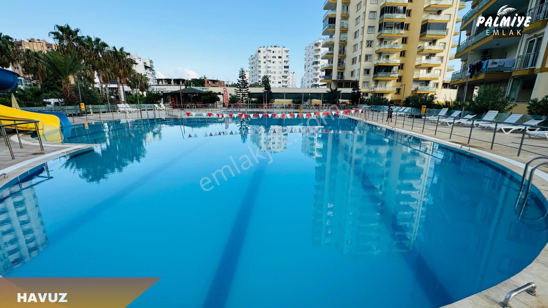 Kızkalesinde Havuzlu Site İçerisinde Eşyalı Satılık 2+1 Daire - Görsel 7