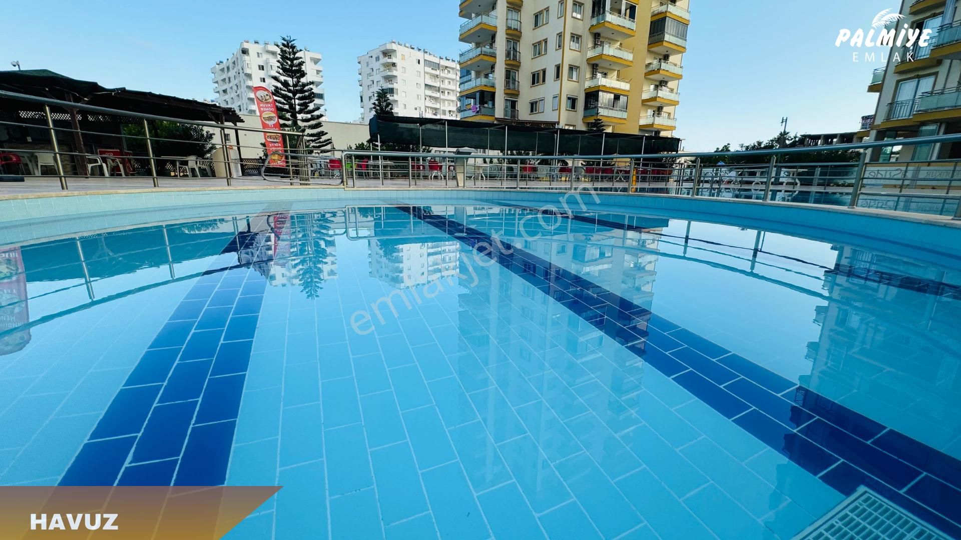 Kızkalesinde Havuzlu Site İçerisinde Eşyalı Satılık 2+1 Daire - Görsel 6