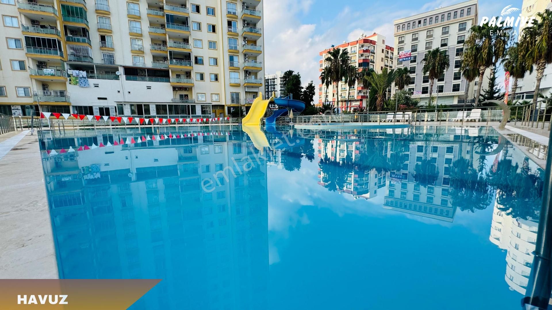 Kızkalesinde Havuzlu Site İçerisinde Eşyalı Satılık 2+1 Daire - Görsel 5