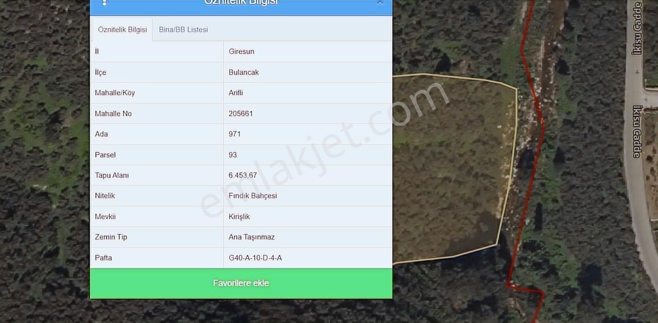 Mabel'den Arifli Mahallesi Satılık Fırsat Fındık Bahçesi - Görsel 5