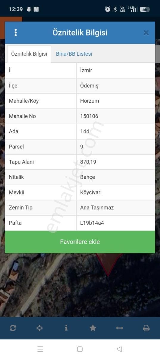 Brt Gayrimenkul Den Ödemiş Horzum Da Satılık Bahçe - Görsel 6