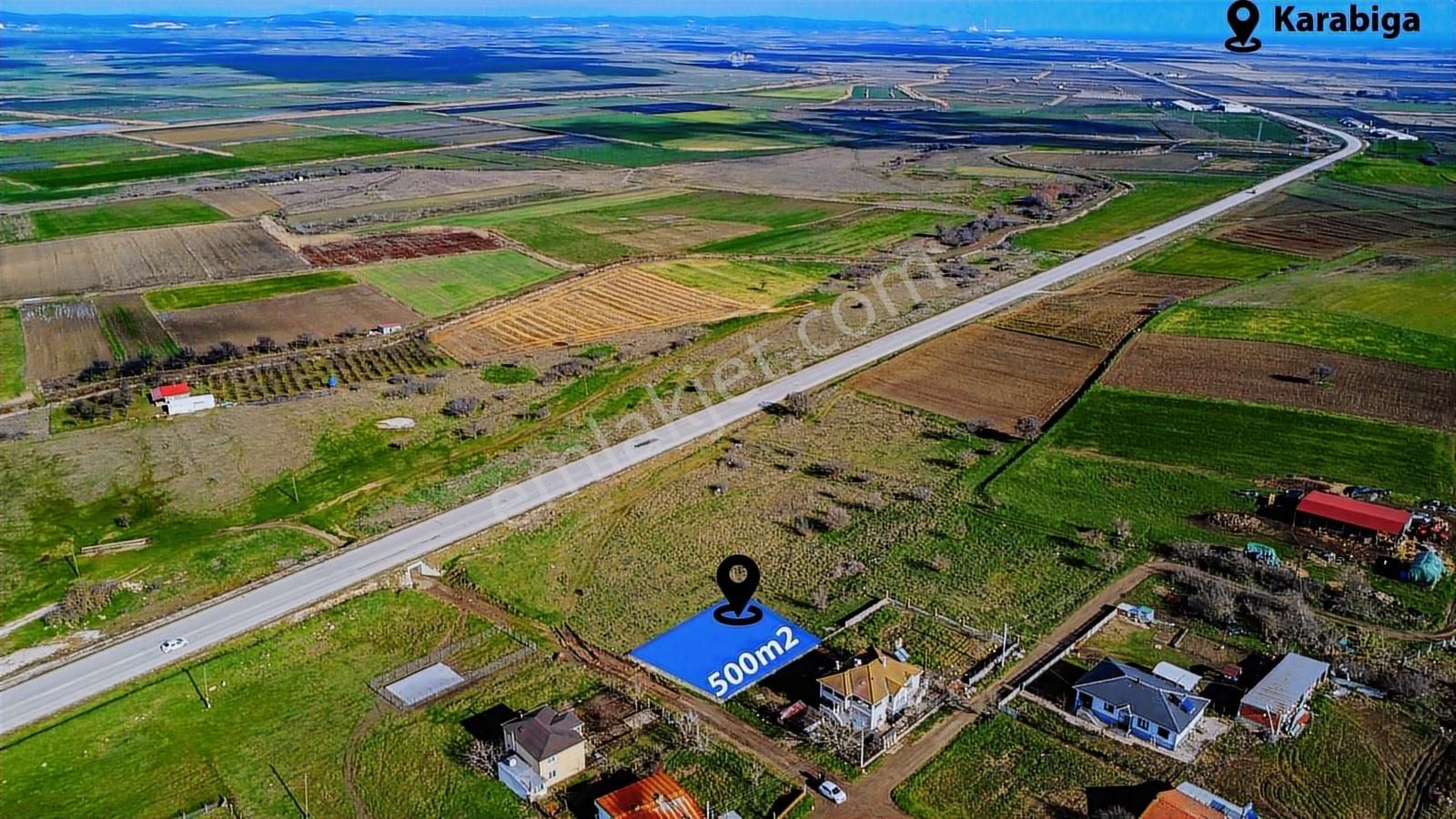 Biga Adliye Köyde Ana Yola Cephe Kat İmarlı 501 M² Satılık Arsa - Görsel 29