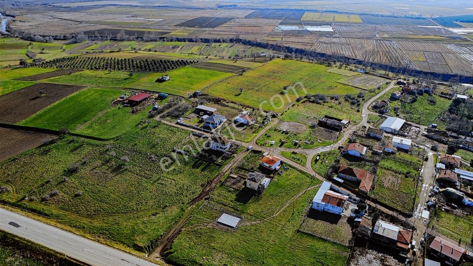 Biga Adliye Köyde Ana Yola Cephe Kat İmarlı 501 M² Satılık Arsa - Görsel 12