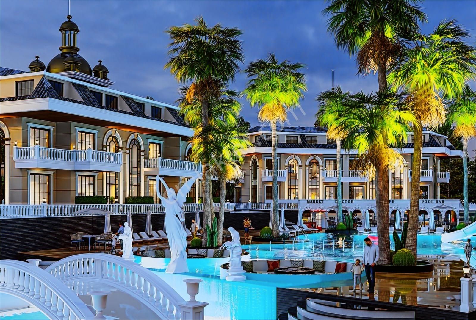 Alanya İncekum 5 Yıldızlı Otel Konseptinde Projemizden Daireler! - Görsel 12