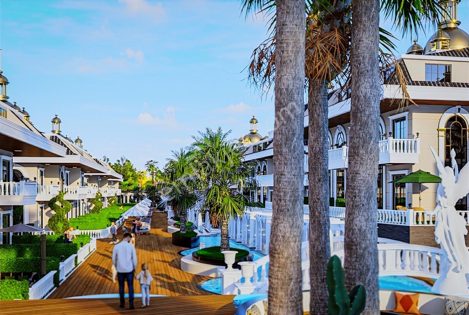 Alanya İncekum 5 Yıldızlı Otel Konseptinde 3+1 Daireler - Görsel 34