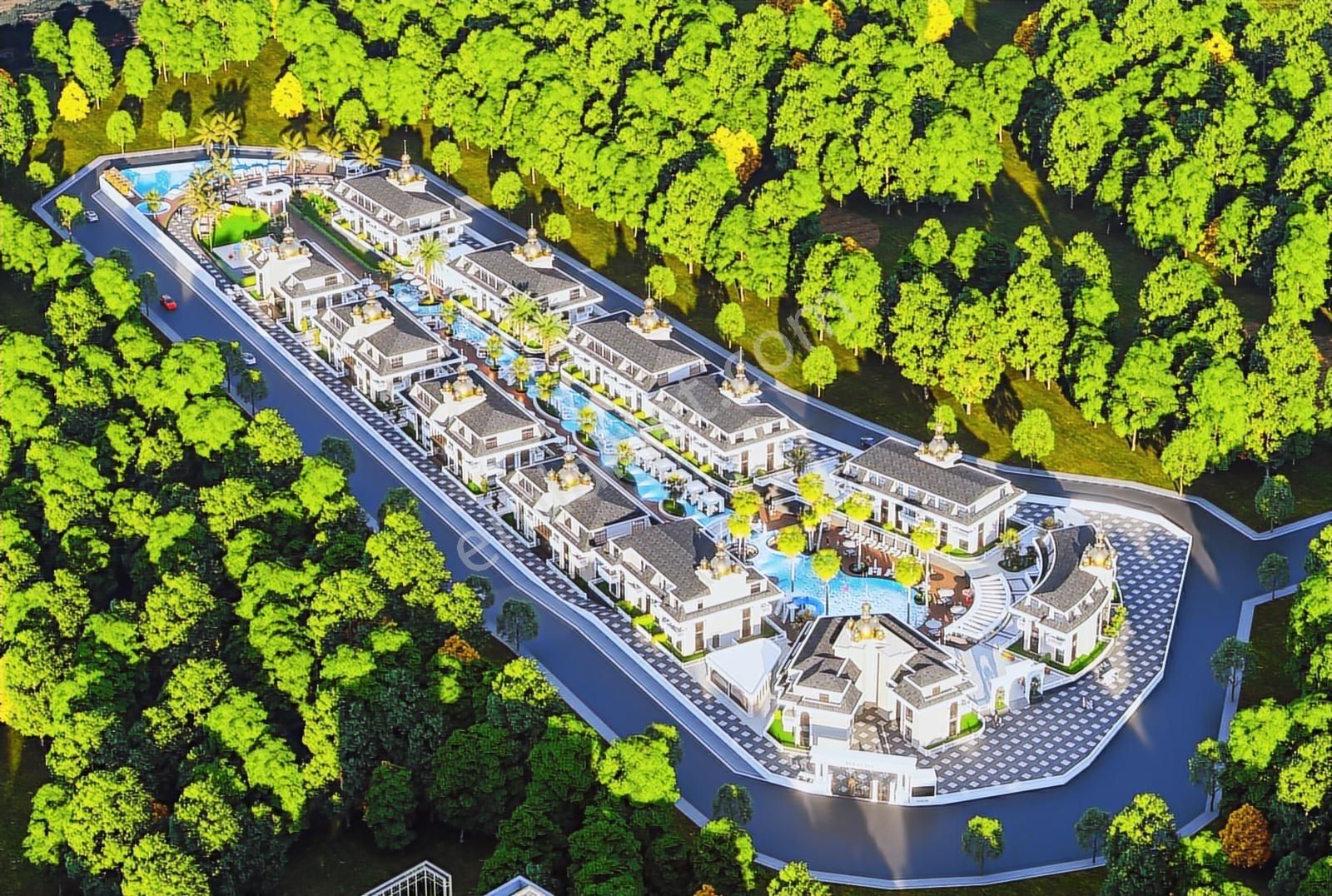 Alanya İncekum 5 Yıldızlı Otel Konseptinde 3+1 Daireler