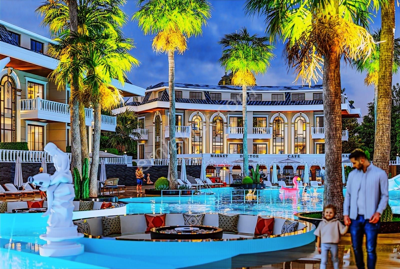 Alanya İncekum 5 Yıldızlı Otel Konseptinde 2+1 Daire Ve Dubleks - Görsel 6