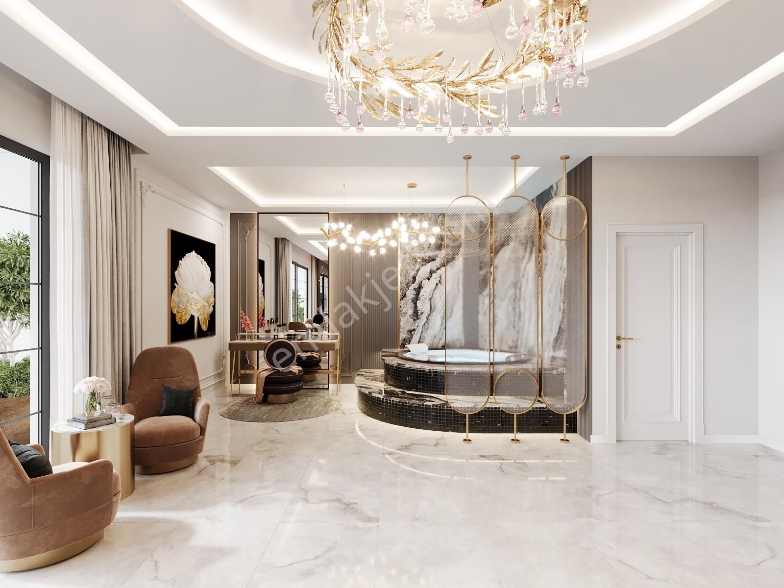 Alanya İncekum 5 Yıldız Otel Konseptinde Bey Class 4+1 Dubleks - Görsel 31