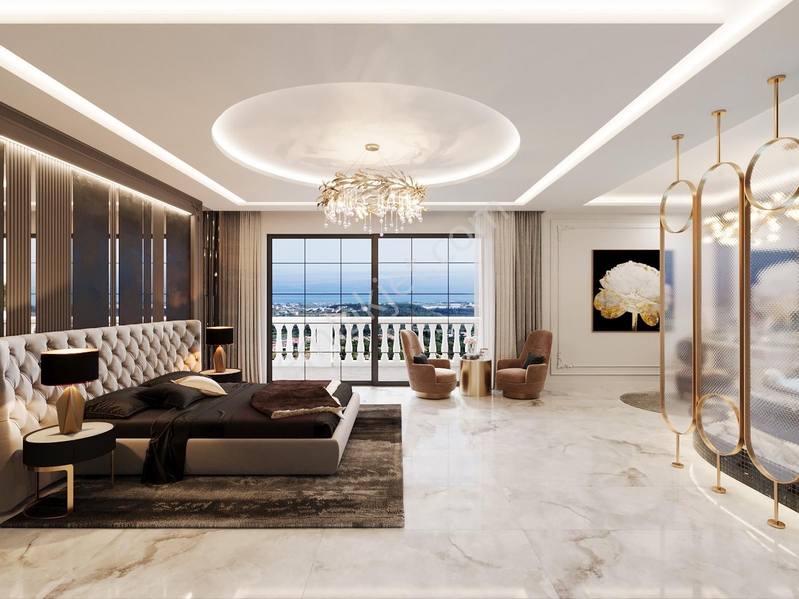 Alanya İncekum 5 Yıldız Otel Konseptinde Bey Class 4+1 Dubleks - Görsel 29